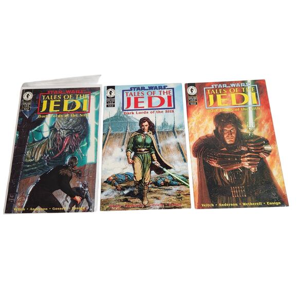 Dark Horse Star Wars Dark Lord Of The Sith Complete Set Of 6 Hugh Fleming '94 NM - Picture 3 of 4